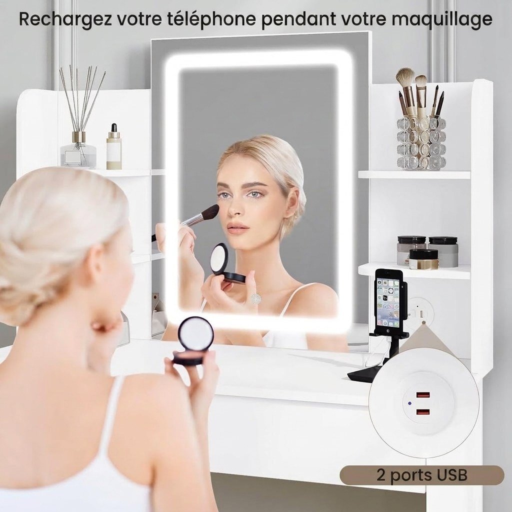 2 ports USB intégrés